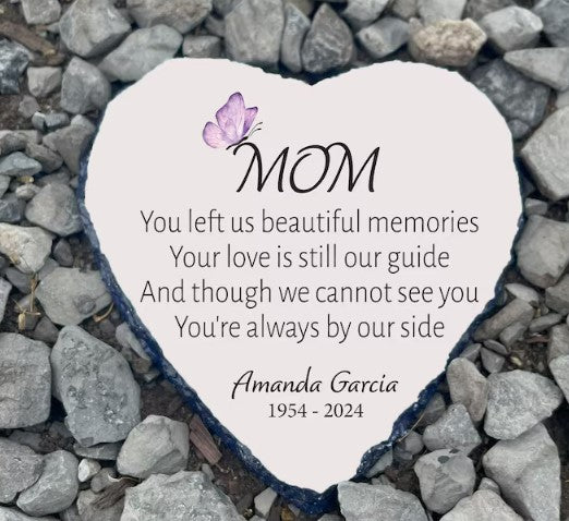 Mom Memorial Stone  - Loss of a Mother Sympathy Gifts