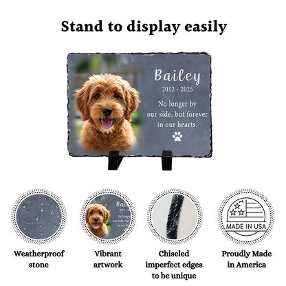 Dog Memorial Picture Frame - Personalized Pet Loss Gift