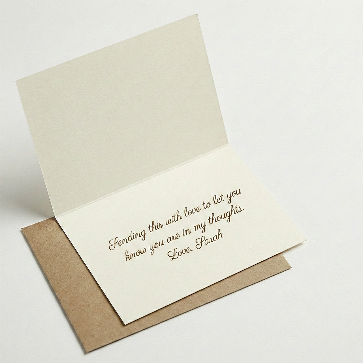 Premium Sympathy Card