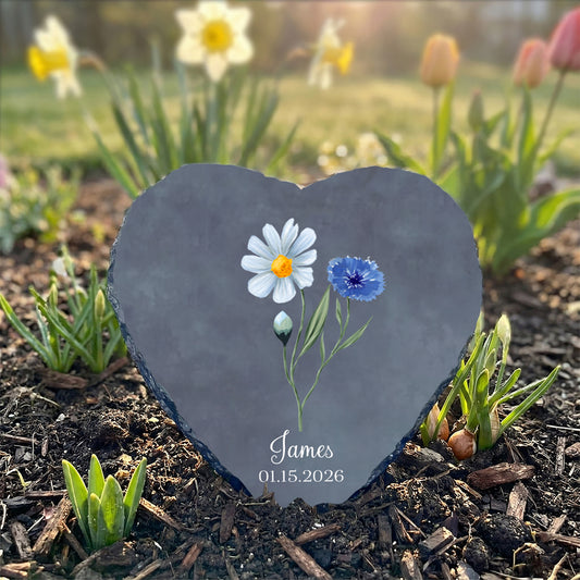 Forget Me Not Baby Loss Memorial Stone